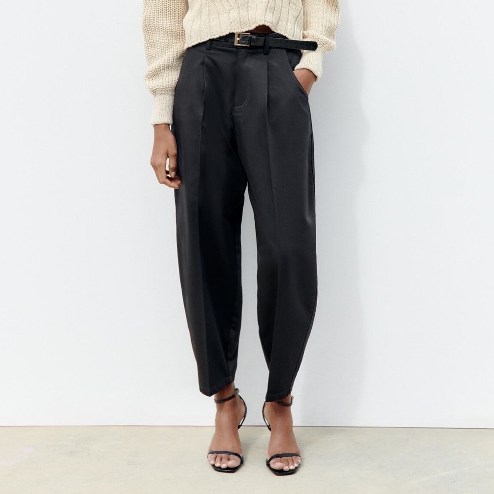 Zara chino pants, black size 26